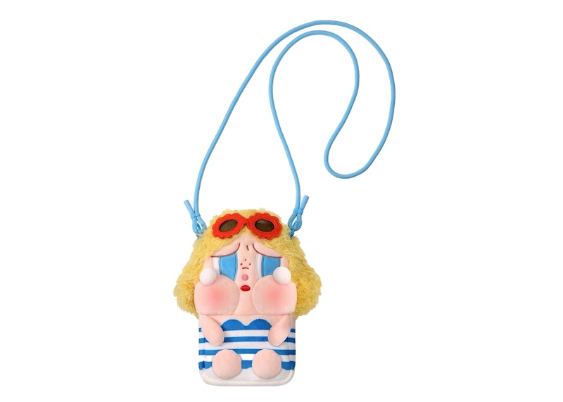 Pop Mart Crybaby Vacation Mode On Series Mini Crossbody Bag Blue