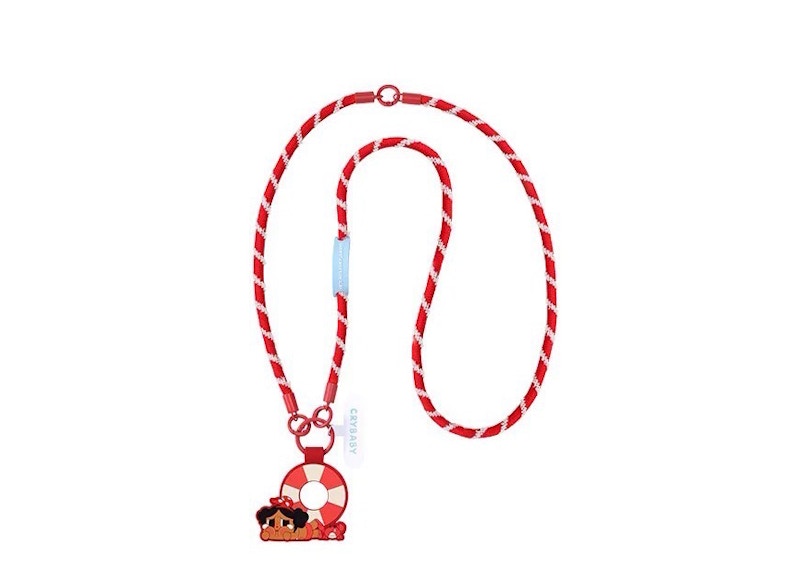 Pop Mart Crybaby Vacation Mode On Series My Summer Vibe Long Lanyard