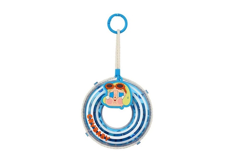 Pop Mart Crybaby Vacation Mode On Series Sunbathing Pendant