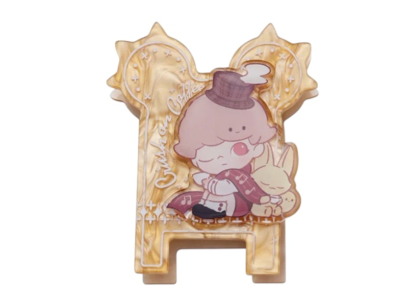 Pop Mart DIMOO Crush On Coffee Series Share Together Secret Edition Acrylic Fridge Magnet Clip