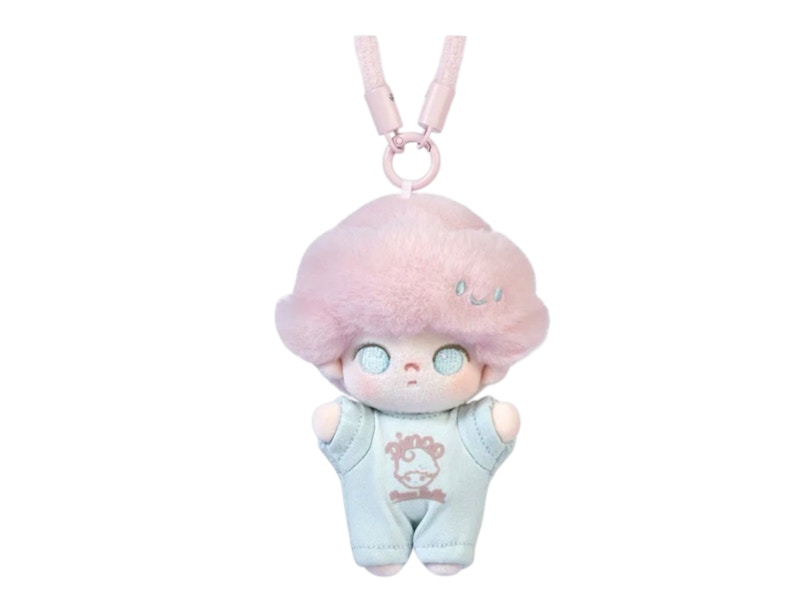 Pop Mart DIMOO Crush on Coffee Series Grapefruit Americano Plush Keychain