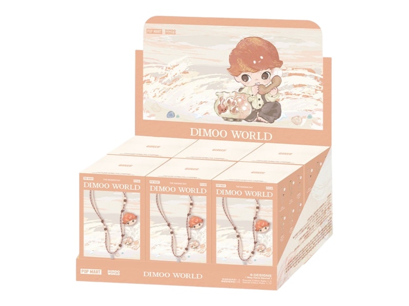 Pop Mart DIMOO The Missing Day Series Phone Charm Sealed Case (6 Blind Boxes)