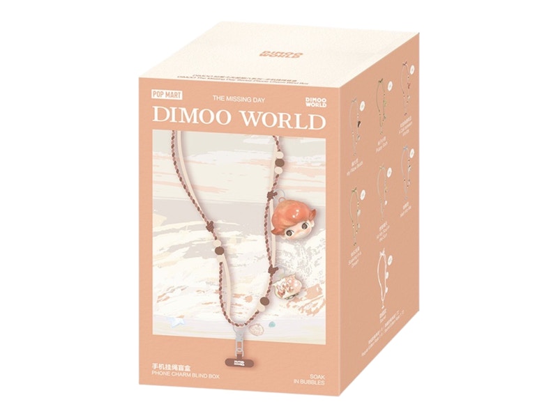 Pop Mart DIMOO The Missing Day Series Phone Charm Single Blind Box