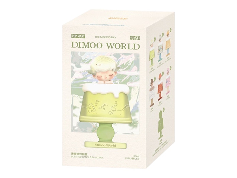 Pop Mart DIMOO The Missing Day Series Scented Candle Single Blind Box