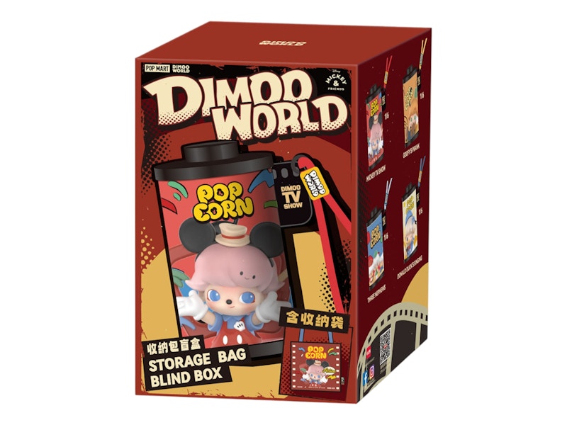 Pop Mart DIMOO World x Disney Series Storage Bag Single Blind Box