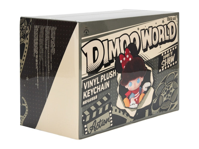 Pop Mart DIMOO World x Disney Series Vinyl Plush Keychain Sealed Case (6 Blind Box)