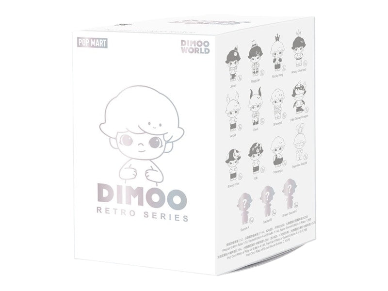 Pop Mart Dimoo Retro Series Figures Single Blind Box