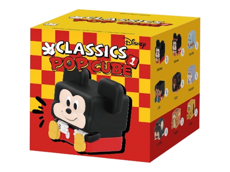 Pop Mart Disney Classics POP CUBE-1 Series Figures Single Blind Box