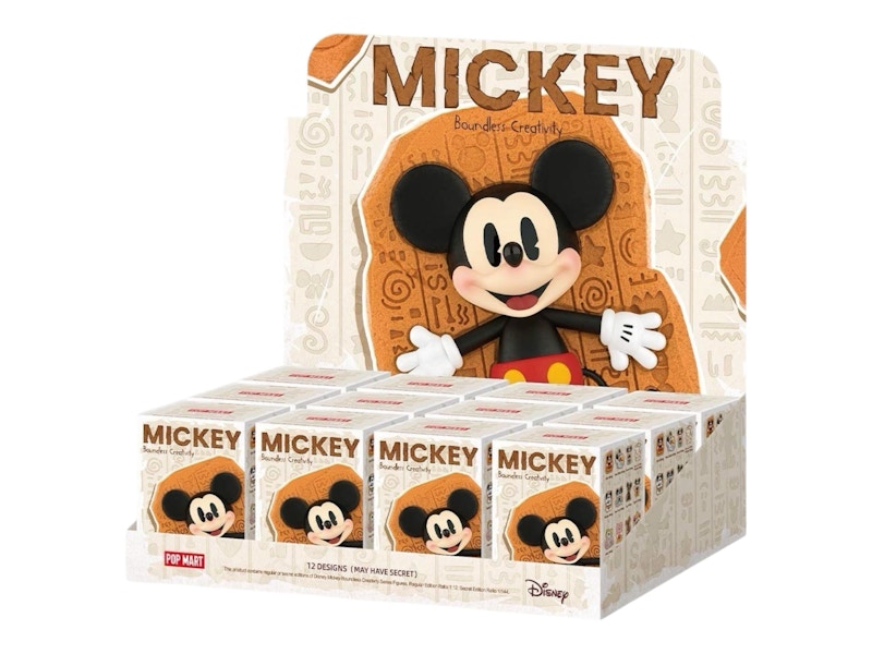 Pop Mart Disney Mickey Boundless Creativity Series Figures Sealed Case (12 Blind Box)