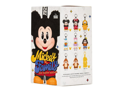 Pop Mart Disney Mickey Family Together Series Plush Keychain Single Blind Box