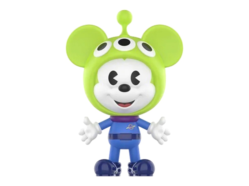 Pop Mart Disney Mickey Remixed: Mickey Meets Pixar Series Alien Mickey Figure