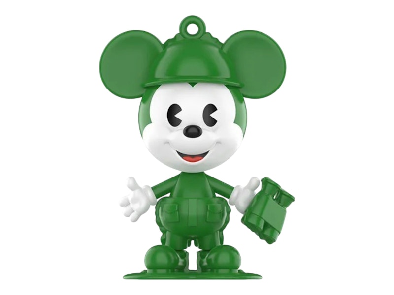 Pop Mart Disney Mickey Remixed: Mickey Meets Pixar Series Green Army Man Mickey Secret Edition Figure