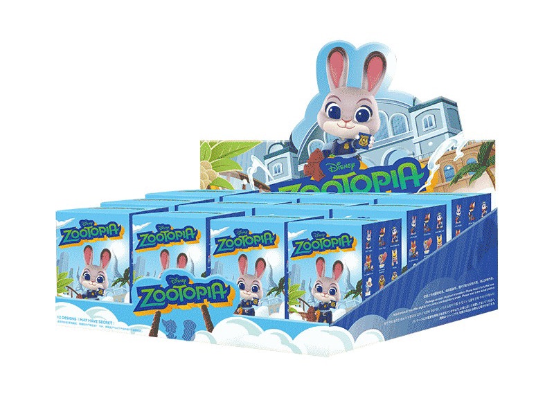 Pop Mart Disney Zootopia Series Figures Sealed Case (12 Blind Box)