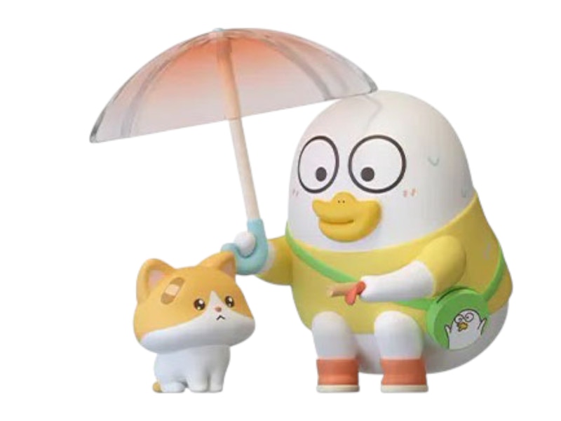 Pop Mart Duckyo Never Grows Up Series Meal for the Strays Figure