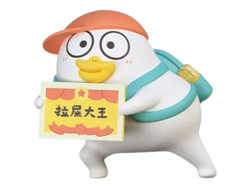 Pop Mart Duckyo Never Grows Up Series Trophy Triumph Figure