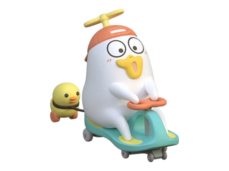 Pop Mart Duckyo Never Grows Up Series Wiggle Squiggle Secret Edition Figure