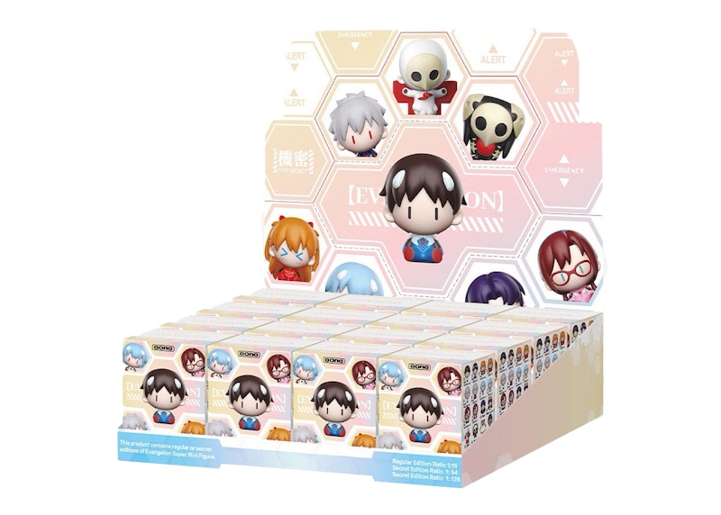 Pop Mart Evangelion Super Mini Figure Sealed Case (16 Blind Box)