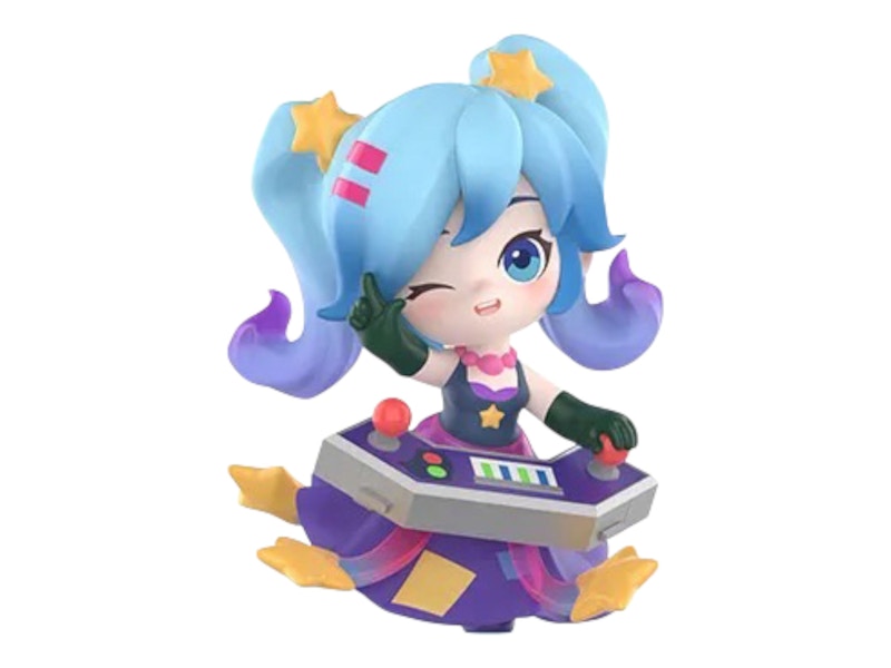 Pop Mart Fight For the Golden Spatula Chibi Series Figures II Chibi Arcade Sona Figure