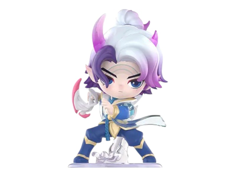 Pop Mart Fight For the Golden Spatula Chibi Series Figures II Chibi Spirit Blossom Aphelios Figure