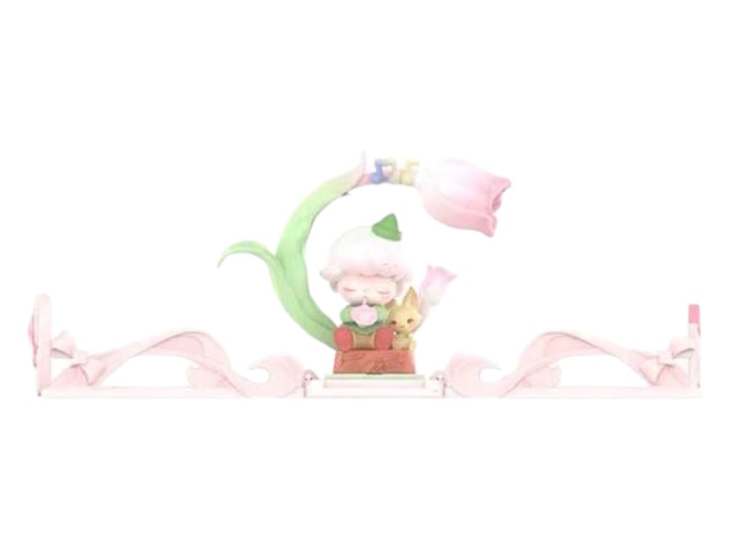 Pop Mart Gift For You Greeting Card Series Dimoo Tulip Scene Sets