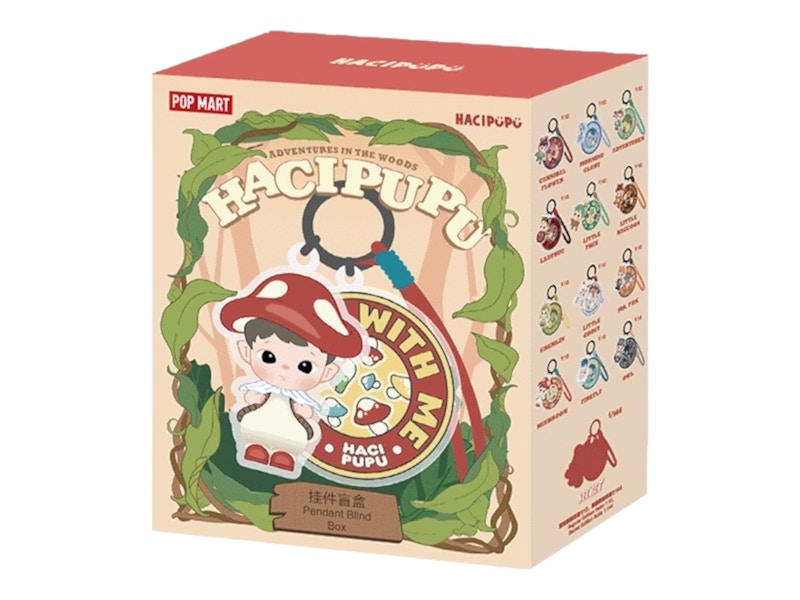 Pop Mart HACIPUPU Adventures In The Woods Series Pendant Single Blind Box