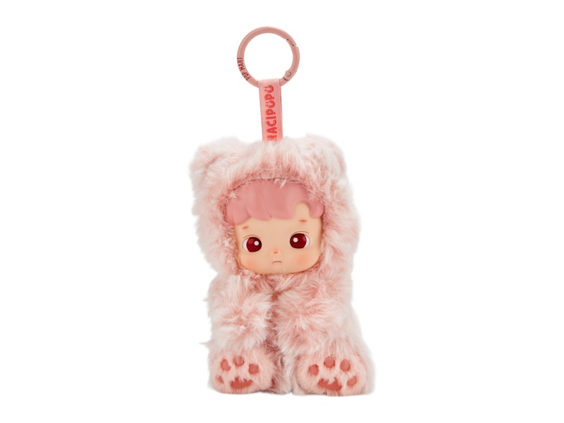 Pop Mart HACIPUPU Gummy Bear Series Vinyl Peach Flavor Plush Pendant