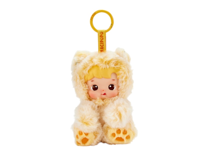 Pop Mart HACIPUPU Gummy Bear Series Vinyl Pineapple Flavor Plush Pendant