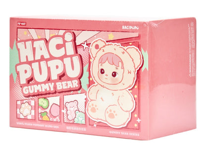 Pop Mart HACIPUPU Gummy Bear Series Vinyl Plush Pendant Sealed Case (6 Blind Box)
