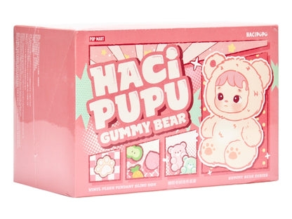 Pop Mart HACIPUPU Gummy Bear Series Vinyl Plush Pendant Sealed Case (6 Blind Box)