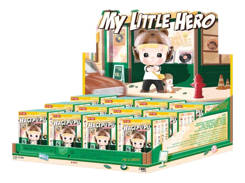 Pop Mart HACIPUPU My Little Hero Series Figures Sealed Case (12 Blind Box)