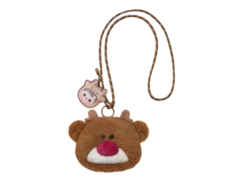 Pop Mart HACIPUPU Snuggle With You Series Ding Dong Raindeer Plush Bag