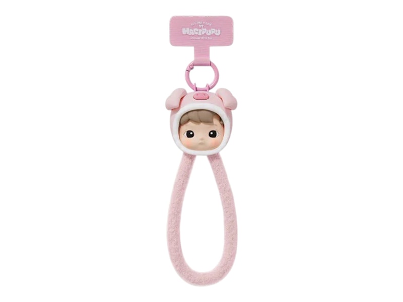 Pop Mart HACIPUPU Snuggle With You Series Lovely Piggy Phone Lanyard