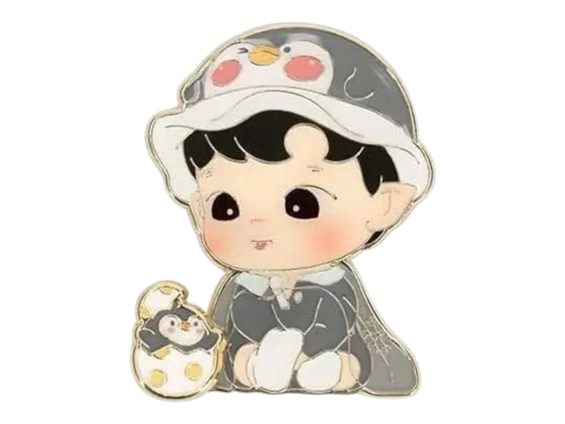 Pop Mart HACIPUPU The Growth Diary Series Batabata Badge