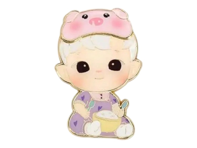 Pop Mart HACIPUPU The Growth Diary Series Grow up Quickly Badge