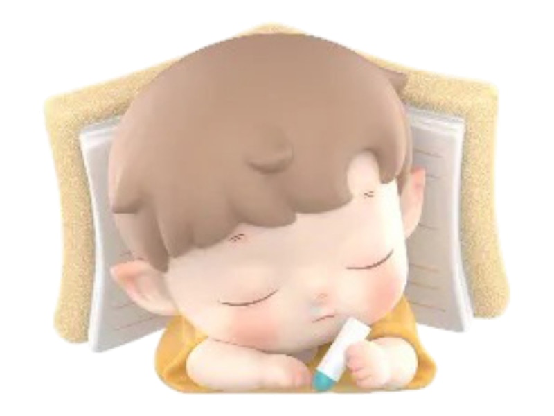 Pop Mart HACIPUPU Whispers of My World Series Drowsy Day Figure