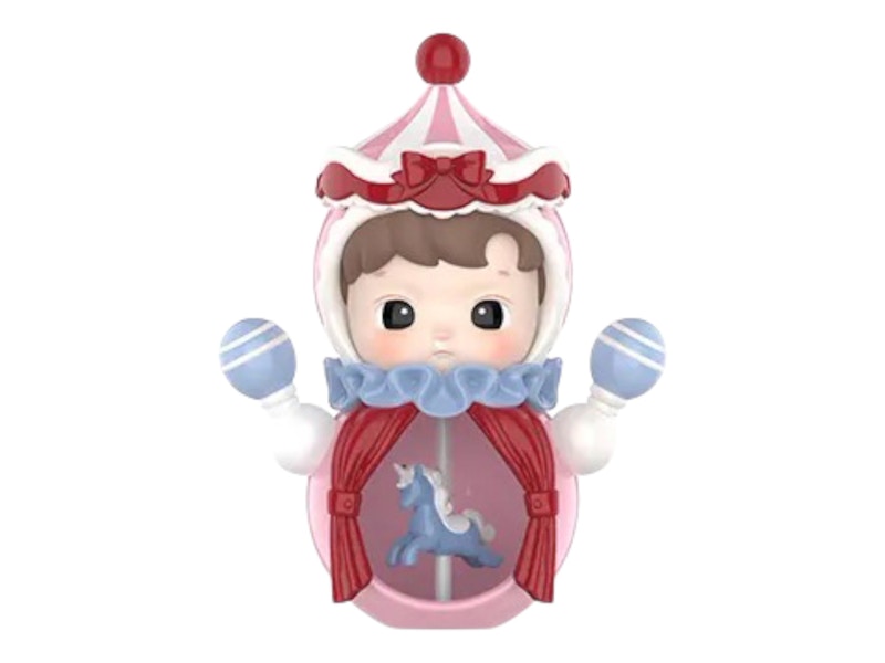 Pop Mart Hacipupu Rolling Time Machine Series Happy Carousel Figure