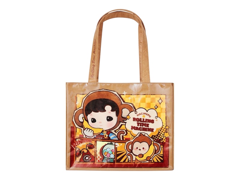 Pop Mart Hacipupu Rolling Time Machine Series Tote Bag Tote Bag