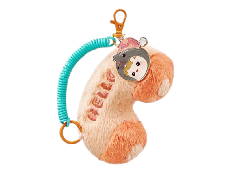 Pop Mart Hacipupu Rolling Time Machine Series Whack-No-Mole Fragrance Pendant