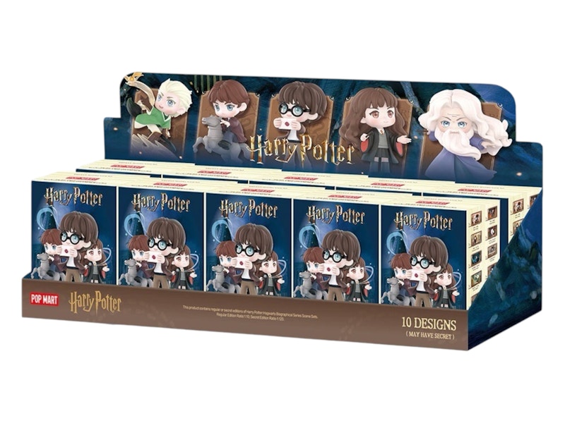 Pop Mart Harry Potter Hogwarts Biographical Series Scene Sets Sealed Case (10 Blind Boxes)