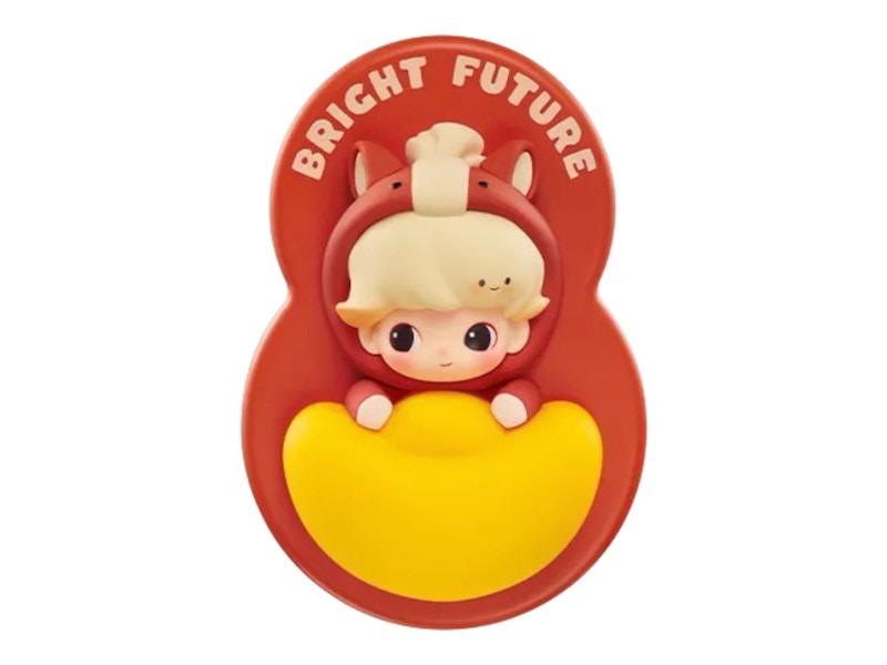 Pop Mart Have a Good Run Series Bright Future Fridge Magnet