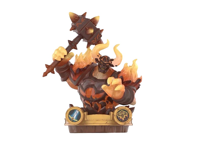 Pop Mart Hearthstone Legends in Tavern Series Ragnaros the Firelord Secret Edition Figure