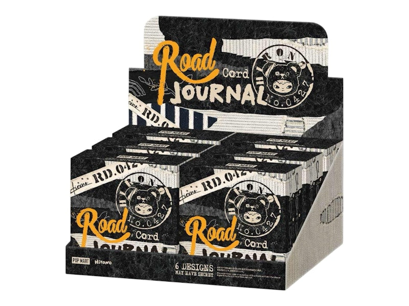 Pop Mart Hirono Road Journal Series Phone Lanyard Sealed Case (6 Blind Box)