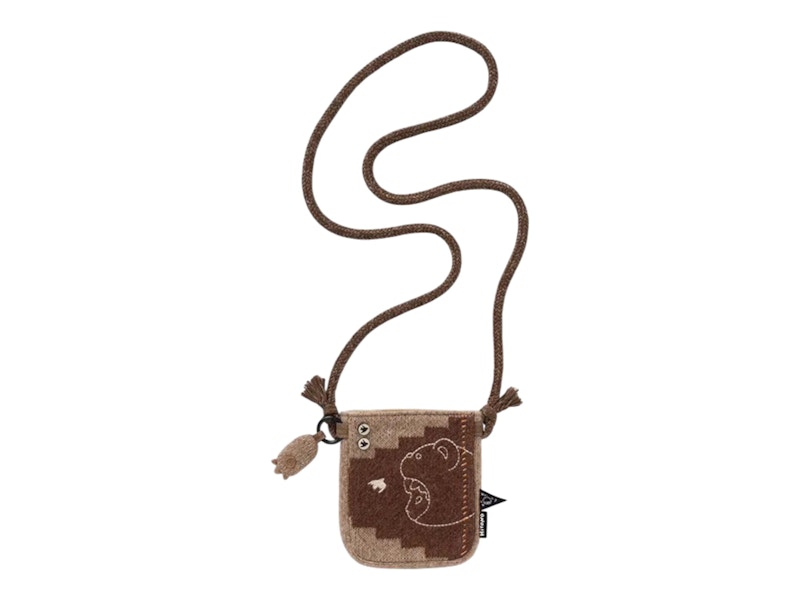 Pop Mart Hirono Road Journal Series Woven Woods Mini Bag