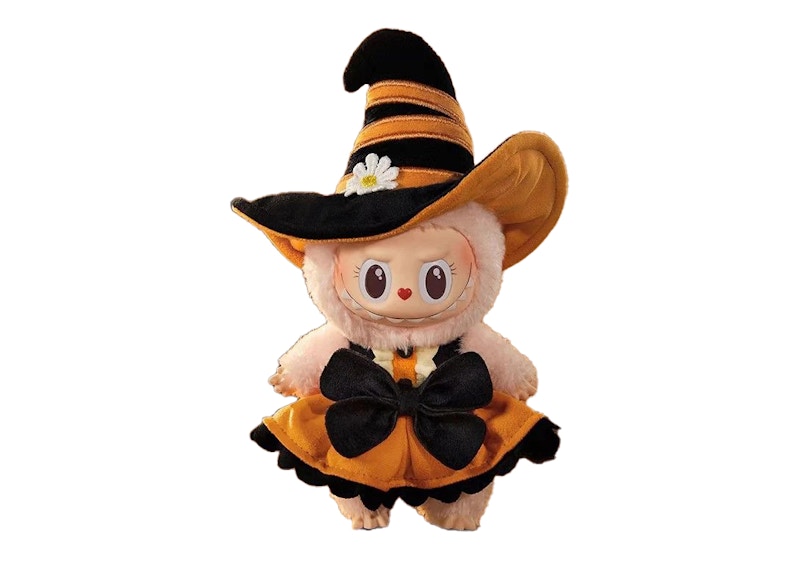 Pop Mart Labubu Magic of Pumpkin Mokoko (Pop Land Exclusive) Vinyl Plush Pendant
