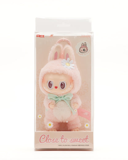 Pop Mart Labubu Mokoko Close to Sweet Vinyl Plush Pendant