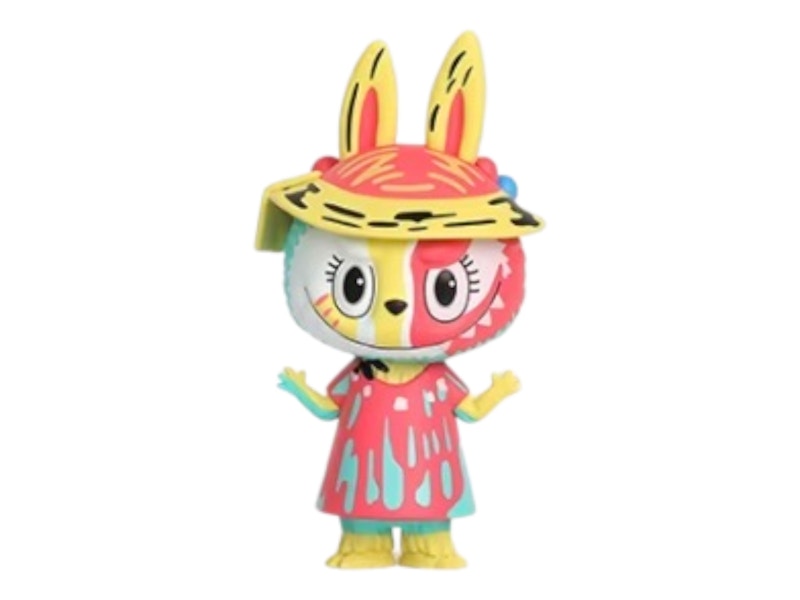 Pop Mart Labubu The Monster Art Femme Au Chapeau Buste Figure