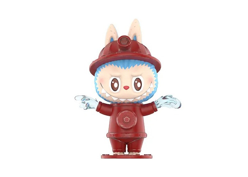 Pop Mart Labubu The Monsters Almost Hidden Series Fire Hydrant Figure