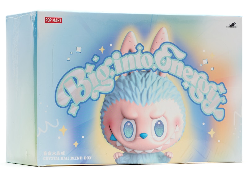 Pop Mart Labubu The Monsters Big into Energy Series Crystal Ball Sealed Case (6 Blind Box)