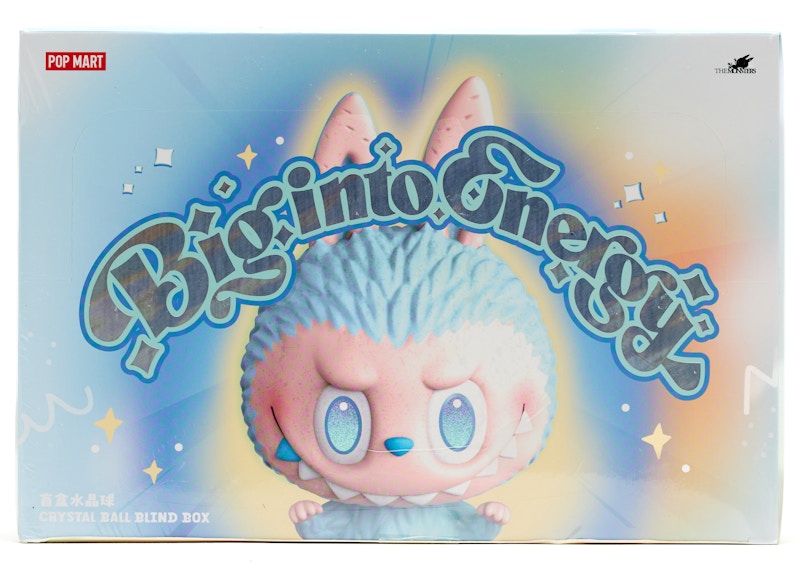 Pop Mart Labubu The Monsters Big into Energy Series Crystal Ball Sealed Case (6 Blind Box)