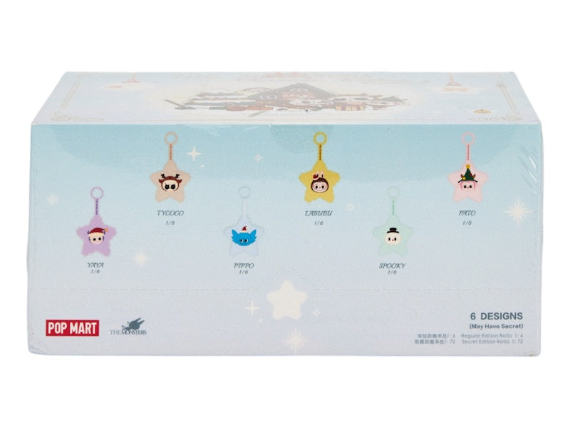 Pop Mart Labubu The Monsters Classic Series Sparkly Plush Pendant Sealed Case (6 Blind Box)